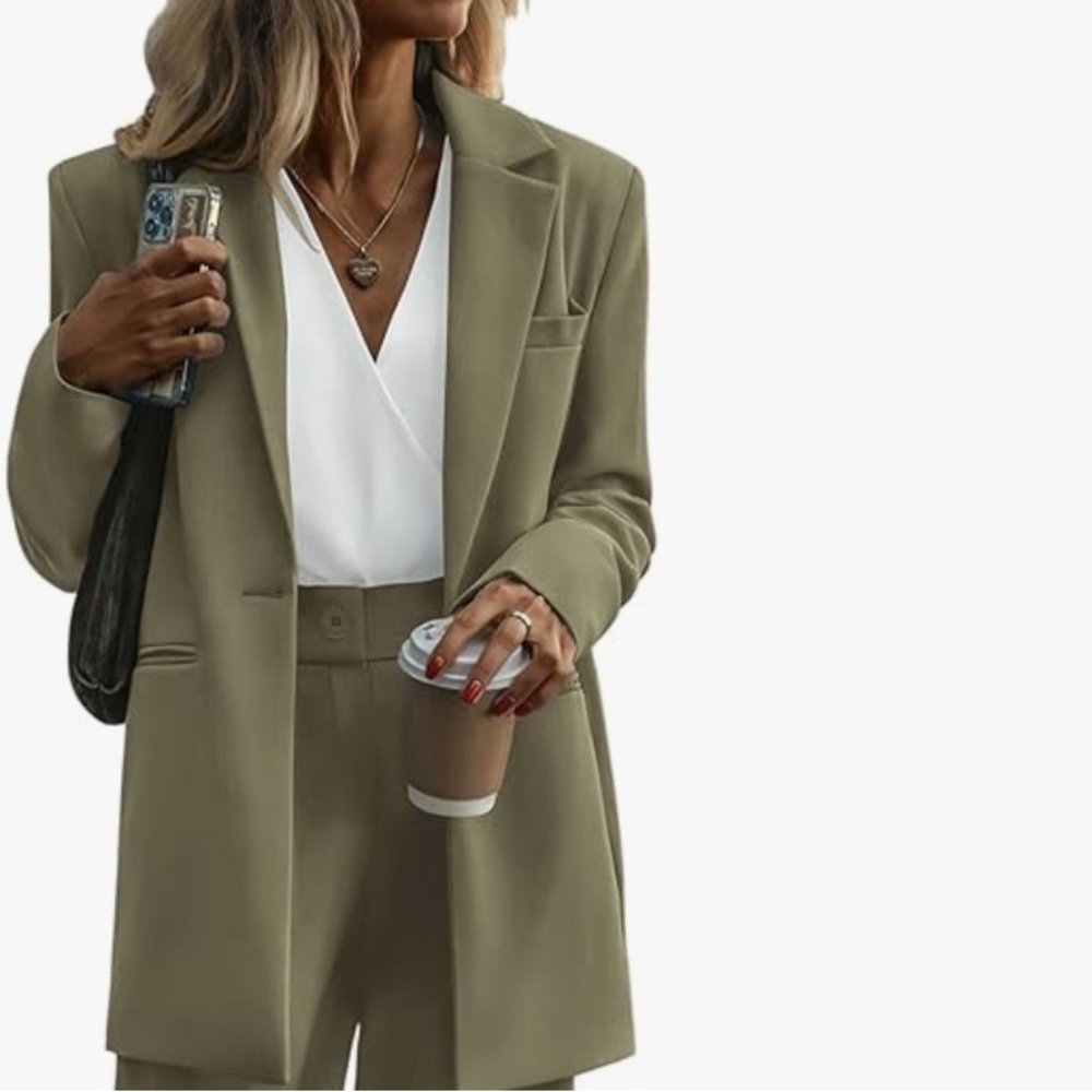 NEW Blazer Jacket Pockets Career Suit Coat XL